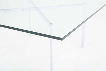 Table basse vintage Barcelona de Ludwig Mies van der Rohe pour Knoll