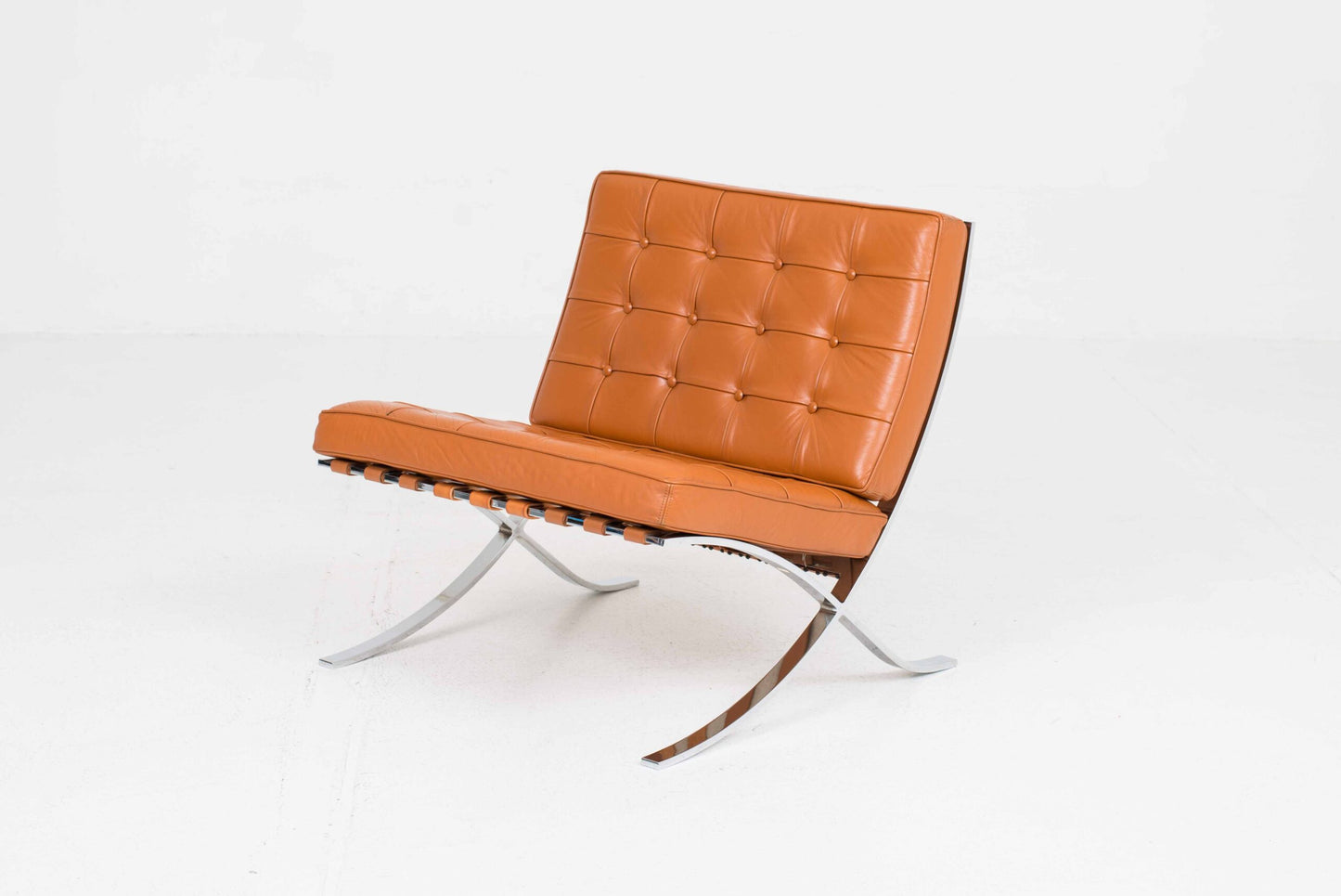 Vintage Sessel Barcelona von Ludwig Mies van der Rohe für Knoll Wohnbedarf