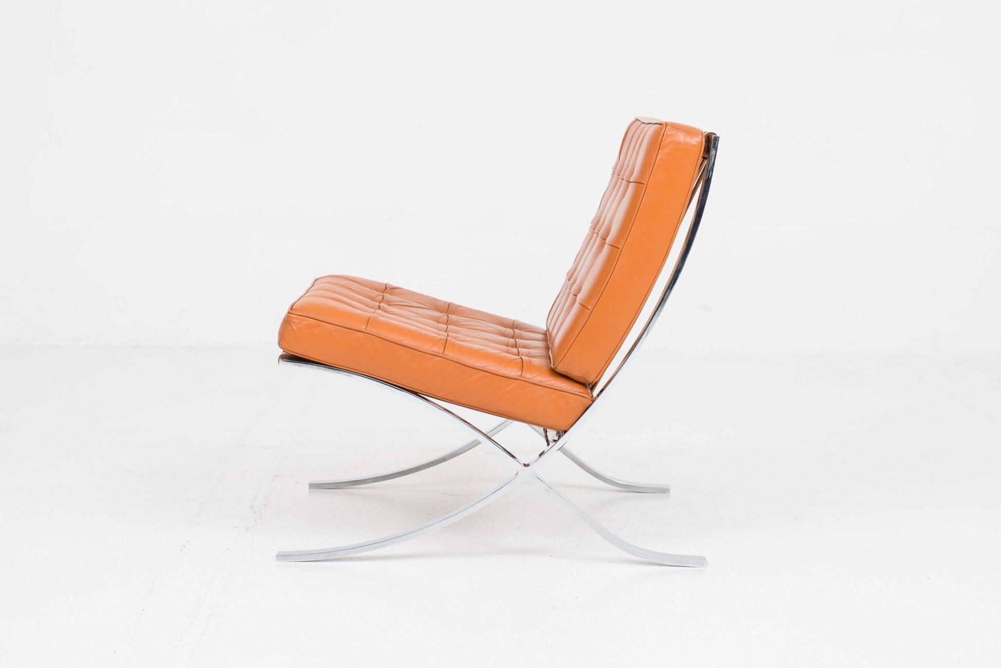 Vintage Sessel Barcelona von Ludwig Mies van der Rohe für Knoll Wohnbedarf