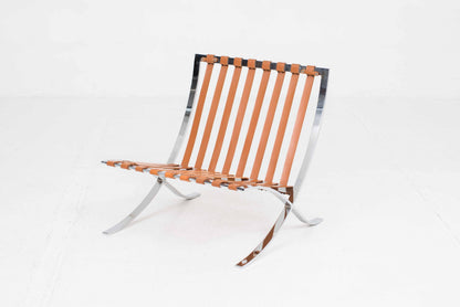 Vintage Sessel Barcelona von Ludwig Mies van der Rohe für Knoll Wohnbedarf