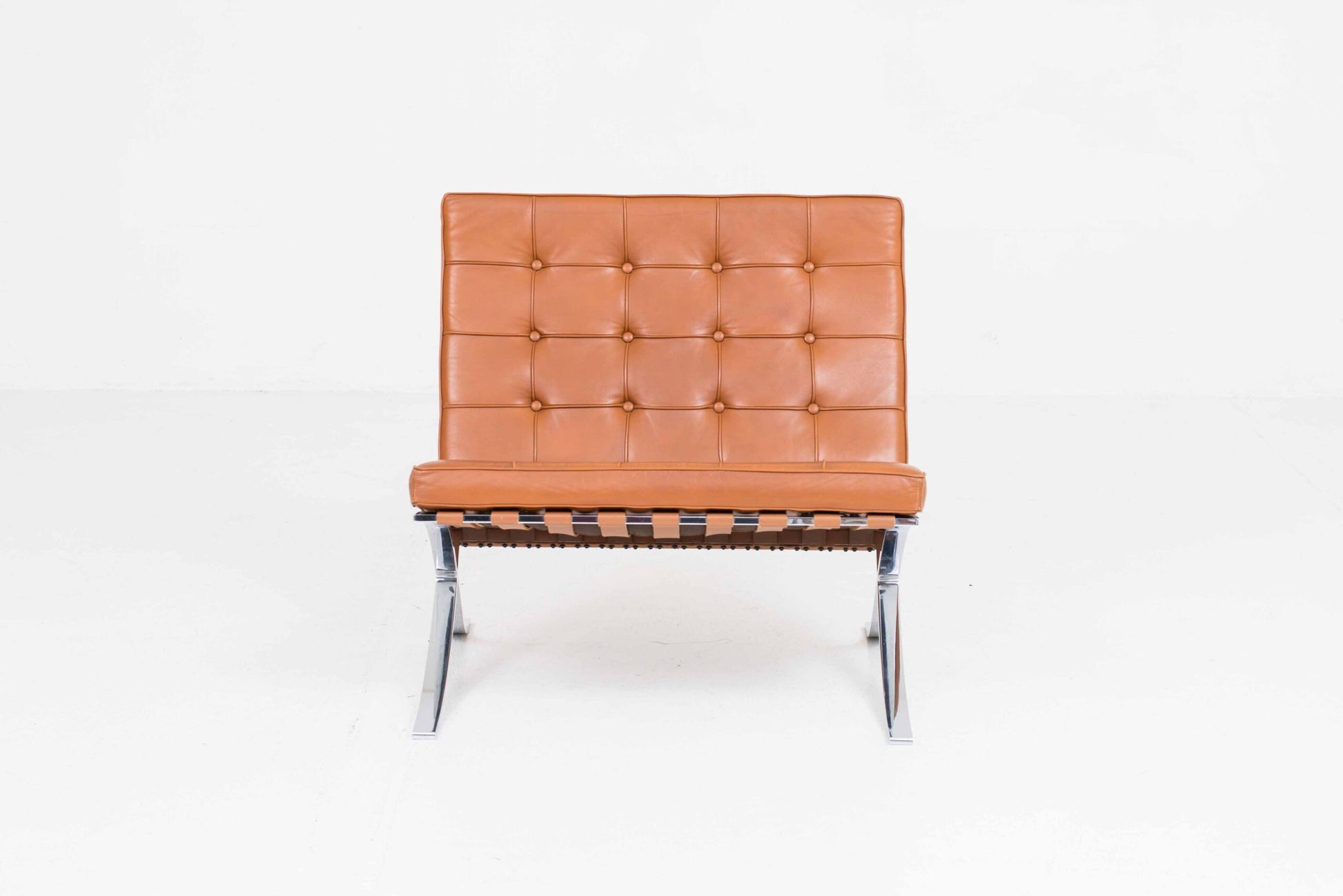 Vintage Loungesessel Barcelona von Ludwig Mies van der Rohe für Knoll International