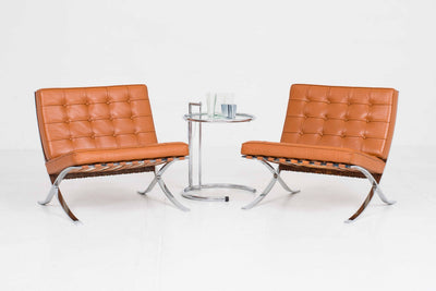 Vintage Sessel Barcelona von Ludwig Mies van der Rohe für Knoll Wohnbedarf