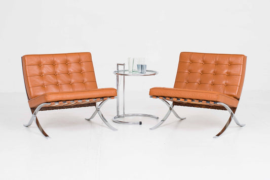 Vintage Sessel Barcelona von Ludwig Mies van der Rohe für Knoll Wohnbedarf