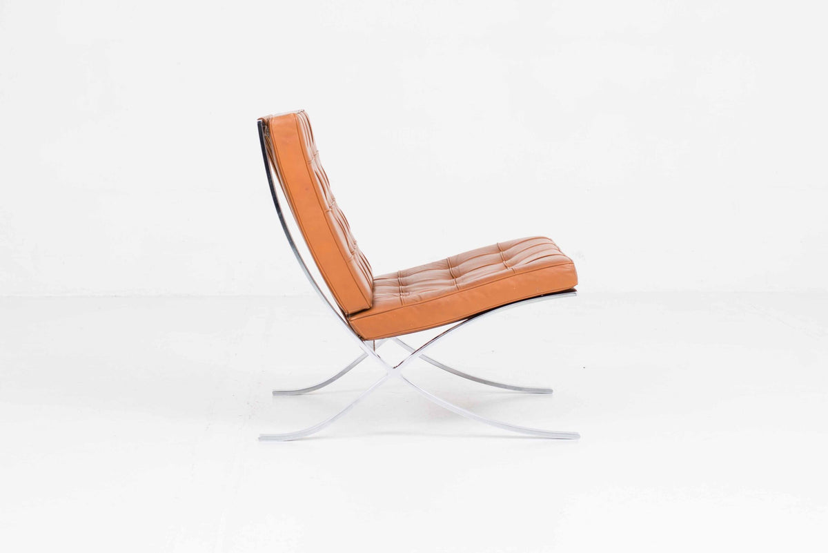 Vintage Loungesessel Barcelona von Ludwig Mies van der Rohe für Knoll International