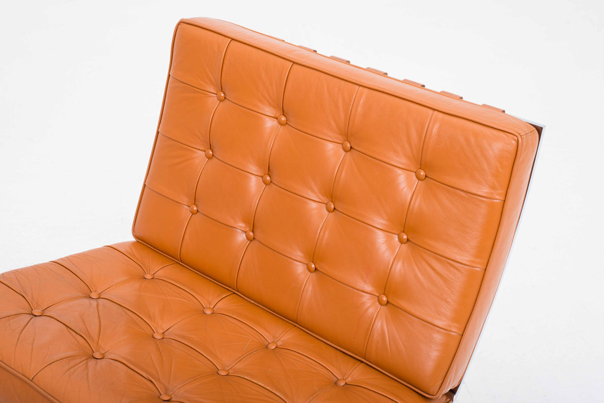 Vintage Sessel Barcelona von Ludwig Mies van der Rohe für Knoll Wohnbedarf