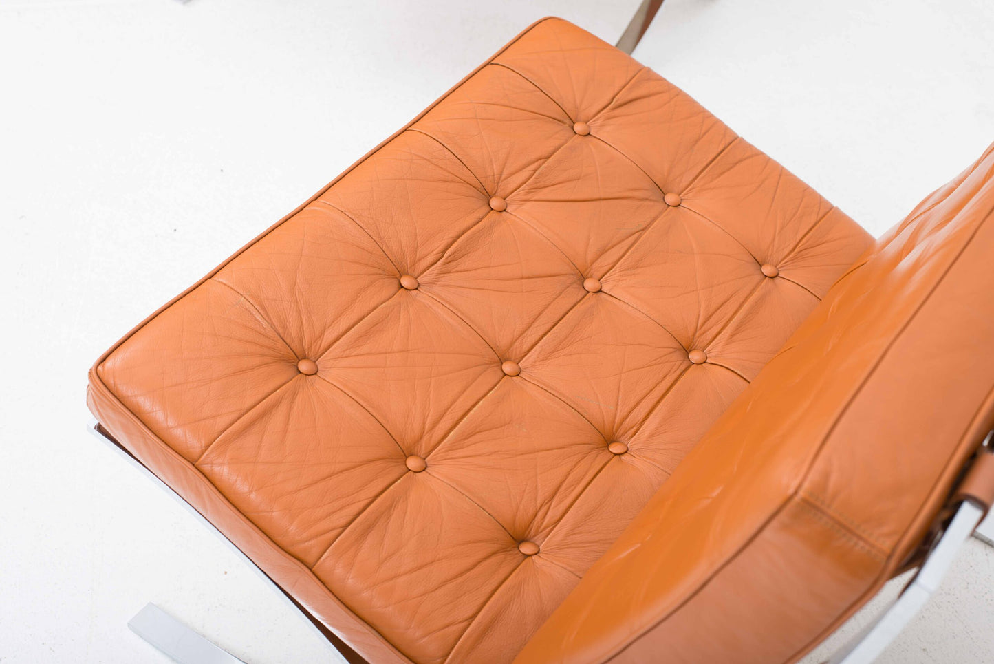 Vintage Sessel Barcelona von Ludwig Mies van der Rohe für Knoll Wohnbedarf