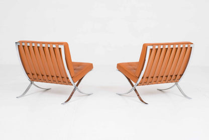 Vintage Sessel Barcelona von Ludwig Mies van der Rohe für Knoll Wohnbedarf