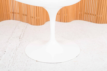 Tulip Armchair by Eero Saarinen for Knoll International in white