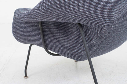 Vintage Sessel Womb von Eero Saarinen für Knoll International & Ottoman