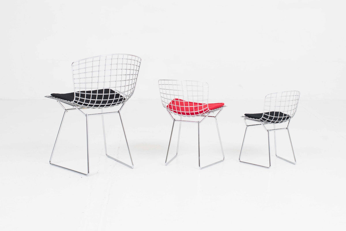 Vintage Kinderstuhl Bertoia 426 von Harry Bertoia für Knoll International, Sitzkissen