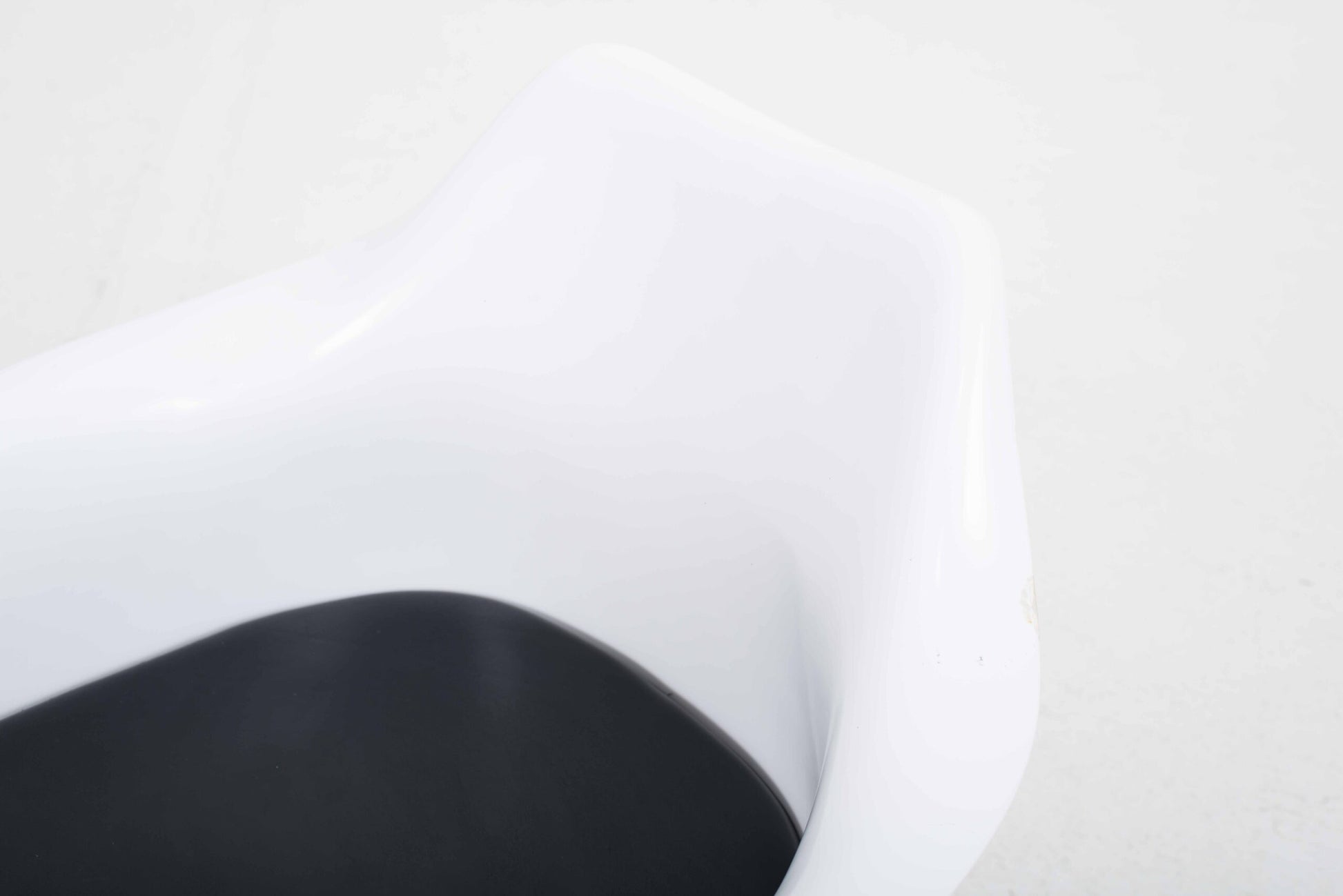 Vintage Armlehnstuhl Tulip von Eero Saarinen für Knoll International in Weiß