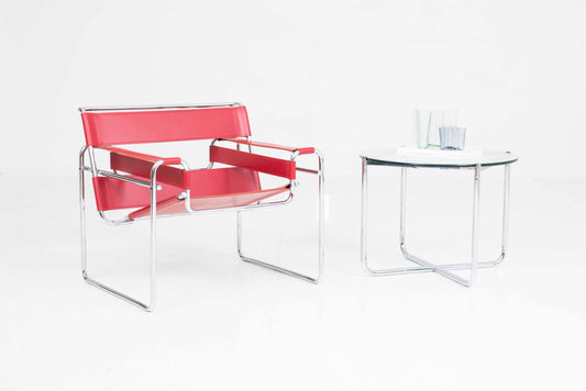 Vintage Beistelltisch MR von Ludwig Mies van der Rohe für Knoll