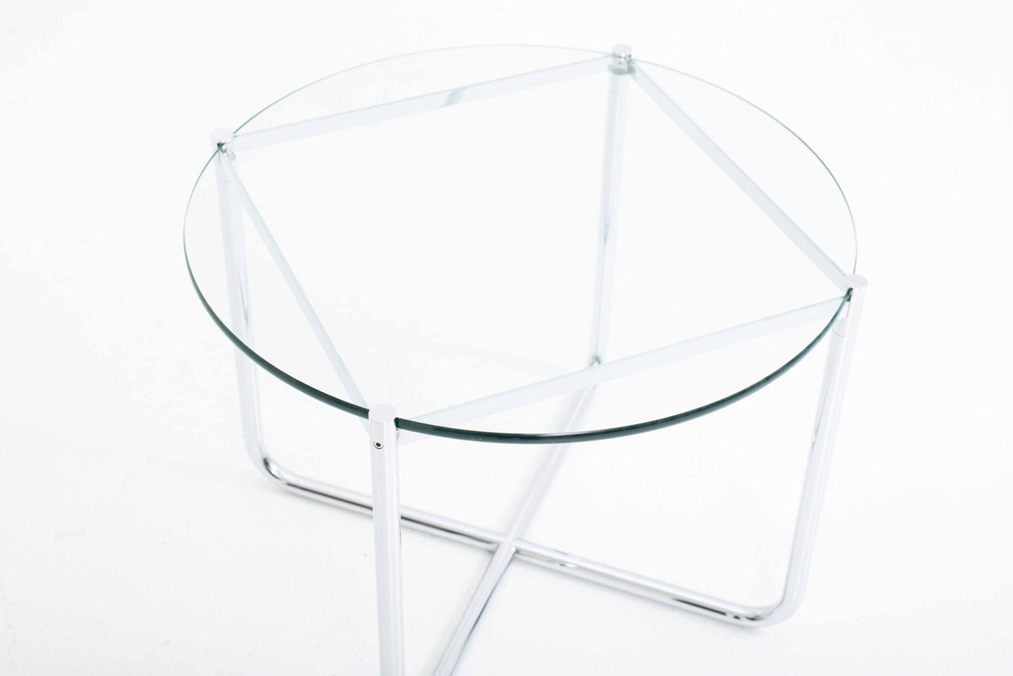 Vintage Beistelltisch MR von Ludwig Mies van der Rohe für Knoll