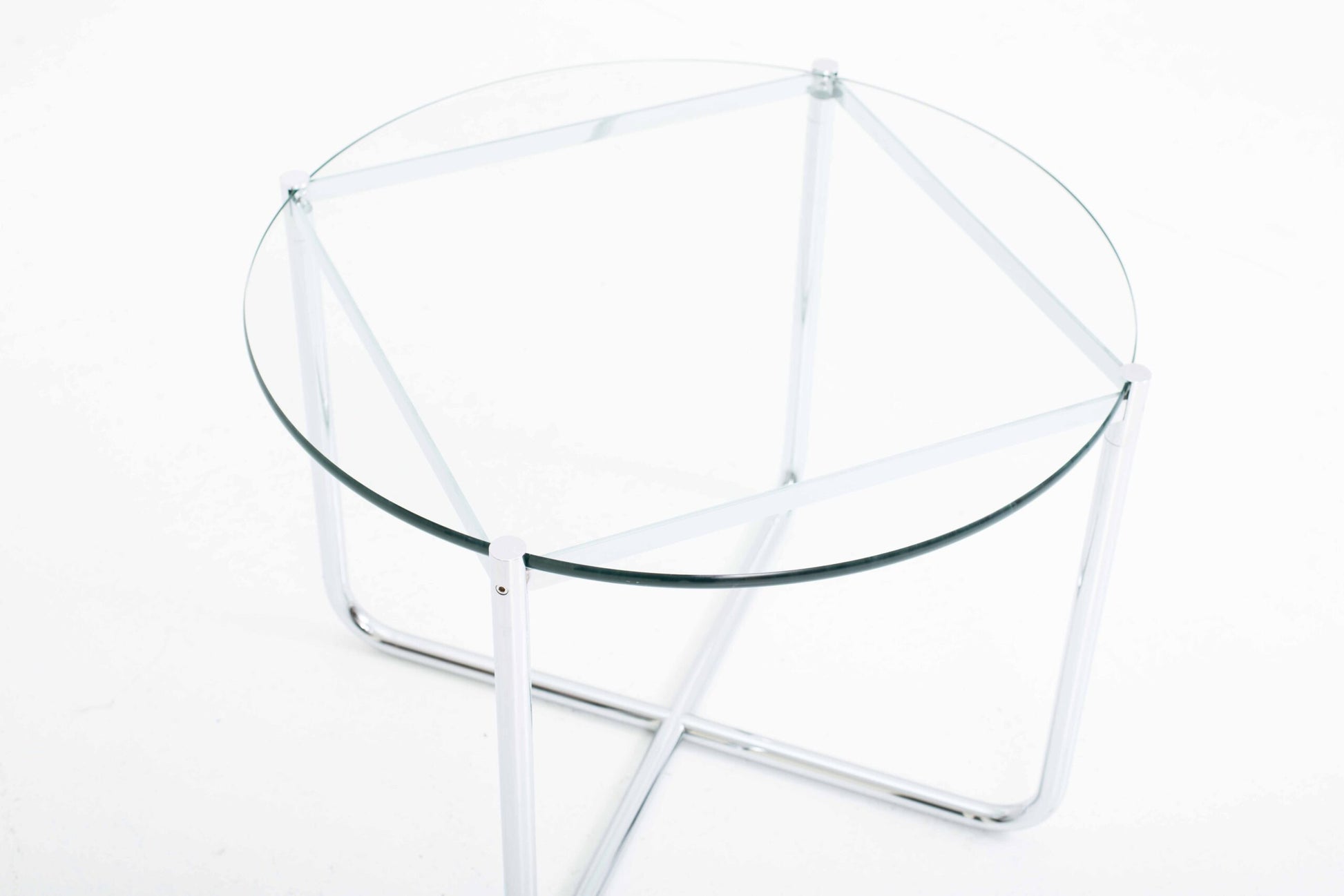 Vintage Beistelltisch MR von Ludwig Mies van der Rohe für Knoll