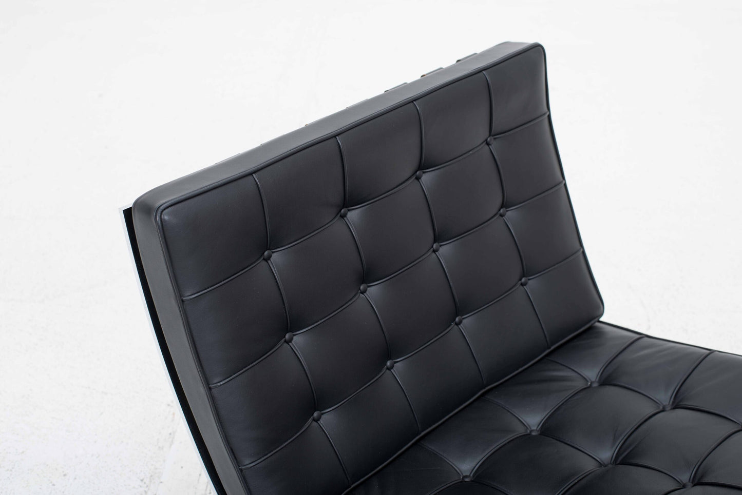 Fauteuil vintage Barcelona de Ludwig Mies van der Rohe pour Knoll