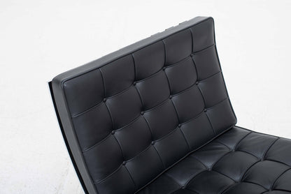 Fauteuil vintage Barcelona de Ludwig Mies van der Rohe pour Knoll