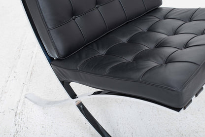 Fauteuil vintage Barcelona de Ludwig Mies van der Rohe pour Knoll