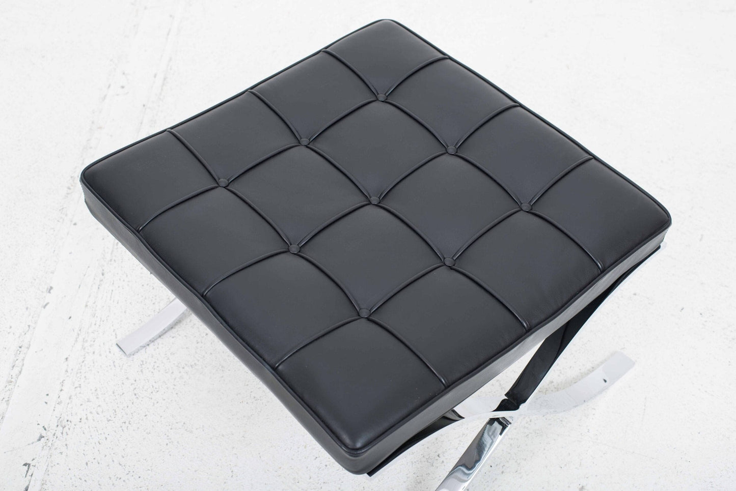 Fauteuil vintage Barcelona de Ludwig Mies van der Rohe pour Knoll