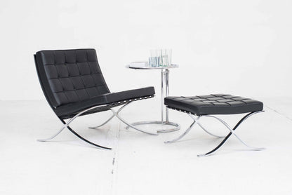 Fauteuil vintage Barcelona de Ludwig Mies van der Rohe pour Knoll
