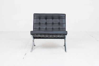 Fauteuil vintage Barcelona de Ludwig Mies van der Rohe pour Knoll