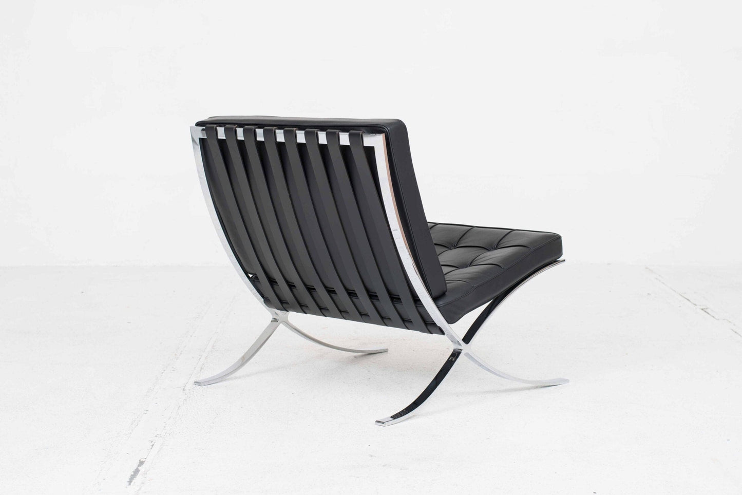 Fauteuil vintage Barcelona de Ludwig Mies van der Rohe pour Knoll