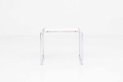 Vintage Couchtisch Laccio 1 von Marcel Breuer für Knoll in Weiß