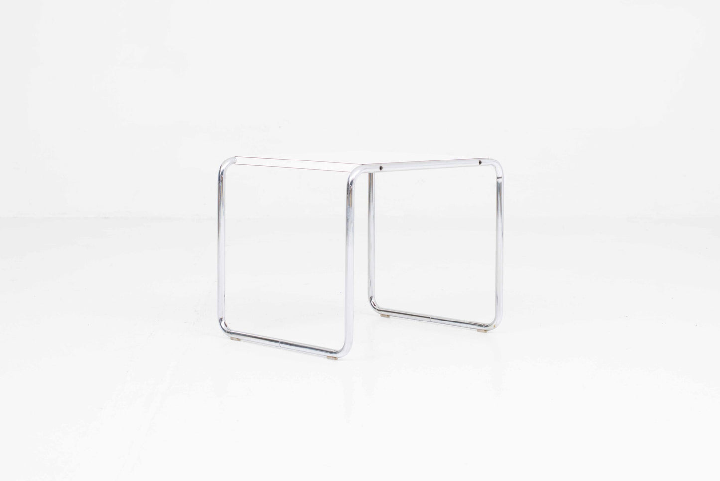 Vintage Couchtisch Laccio 1 von Marcel Breuer für Knoll in Weiß