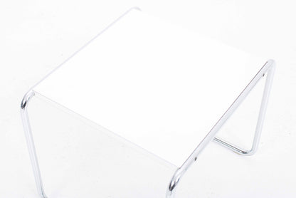 Vintage Couchtisch Laccio 1 von Marcel Breuer für Knoll in Weiß