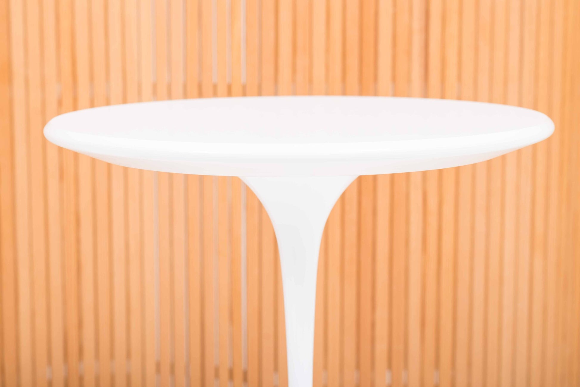 Vintage Beistelltisch Tulip von Eero Saarinen für Knoll in Weiß
