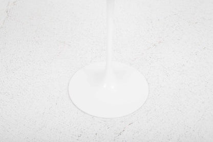 Vintage Beistelltisch Tulip von Eero Saarinen für Knoll, weißer Marmor