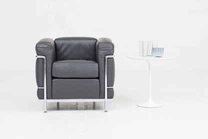 Vintage Beistelltisch Tulip von Eero Saarinen für Knoll, weißer Marmor