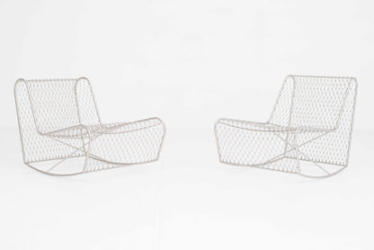 Vintage Schaukelstuhl SR830 von Labelform