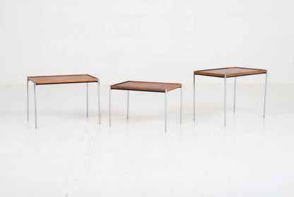 Set von 3 Vintage Satztische 125 von Lämmle und Co.