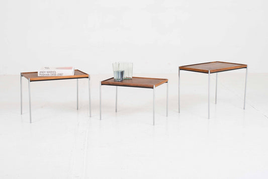 Set von 3 Vintage Satztische 125 von Lämmle und Co.