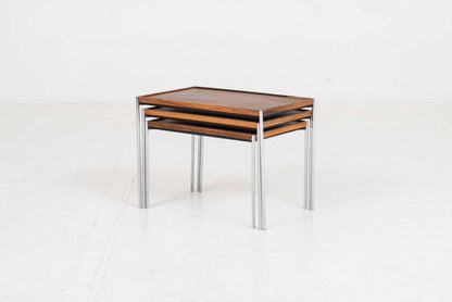 Set von 3 Vintage Satztische 125 von Lämmle und Co.