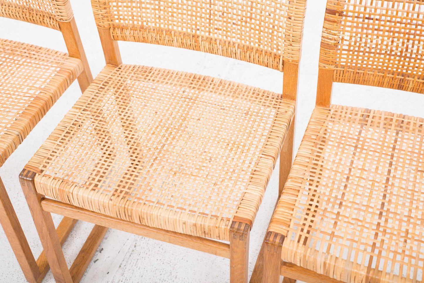 Lauritsen und Søn BM61 Stuhl von Børge Mogensen Set von 4