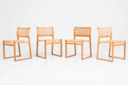 Lauritsen und Søn BM61 Stuhl von Børge Mogensen Set von 4