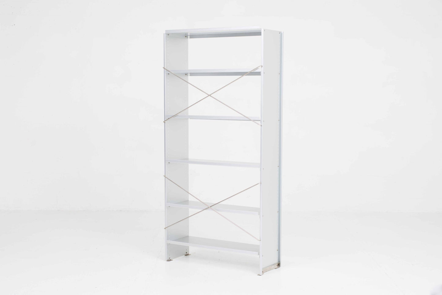 Vintage Regal Aluminium-Regal von Andreas Christen für Lehni