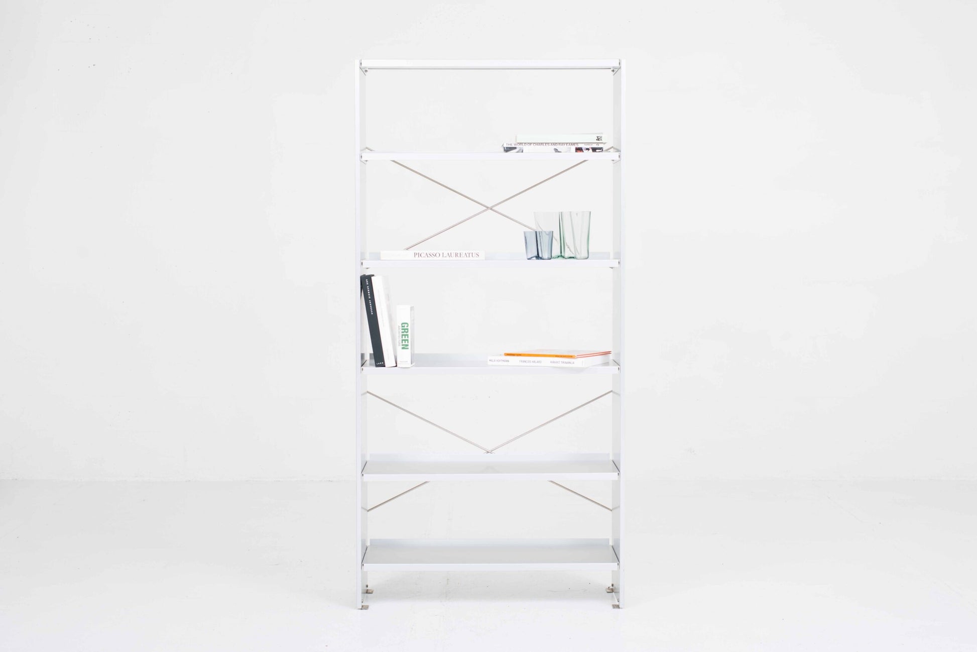 Vintage Regal Aluminium-Regal von Andreas Christen für Lehni