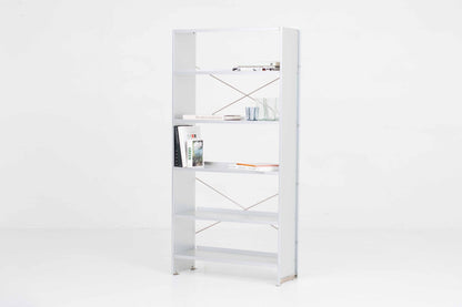 Vintage Regal Aluminium-Regal von Andreas Christen für Lehni