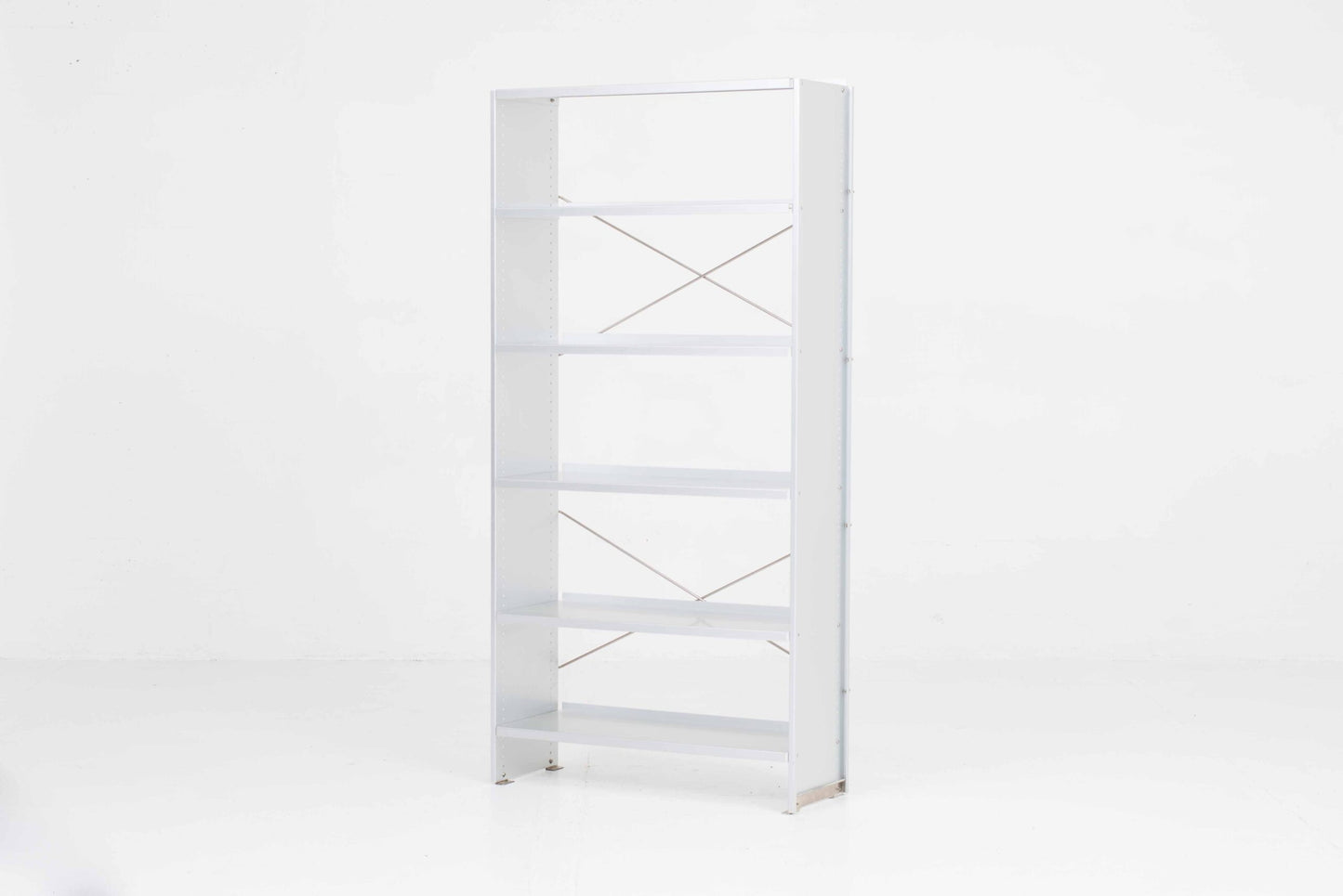 Vintage Regal Aluminium-Regal von Andreas Christen für Lehni