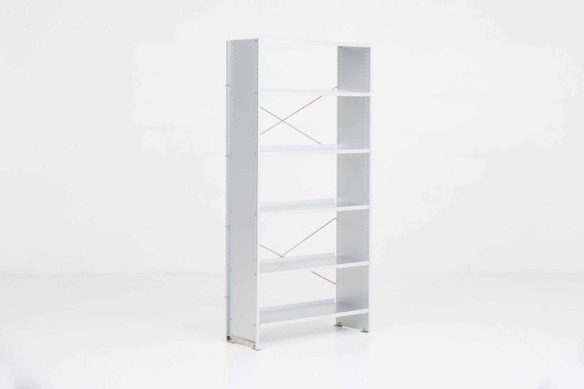 Vintage Regal Aluminium-Regal von Andreas Christen für Lehni