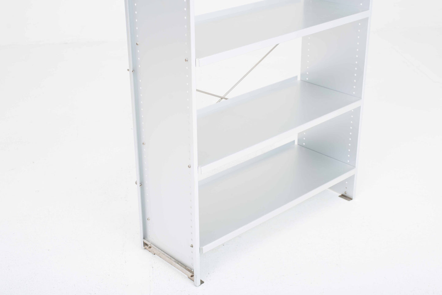 Vintage Regal Aluminium-Regal von Andreas Christen für Lehni