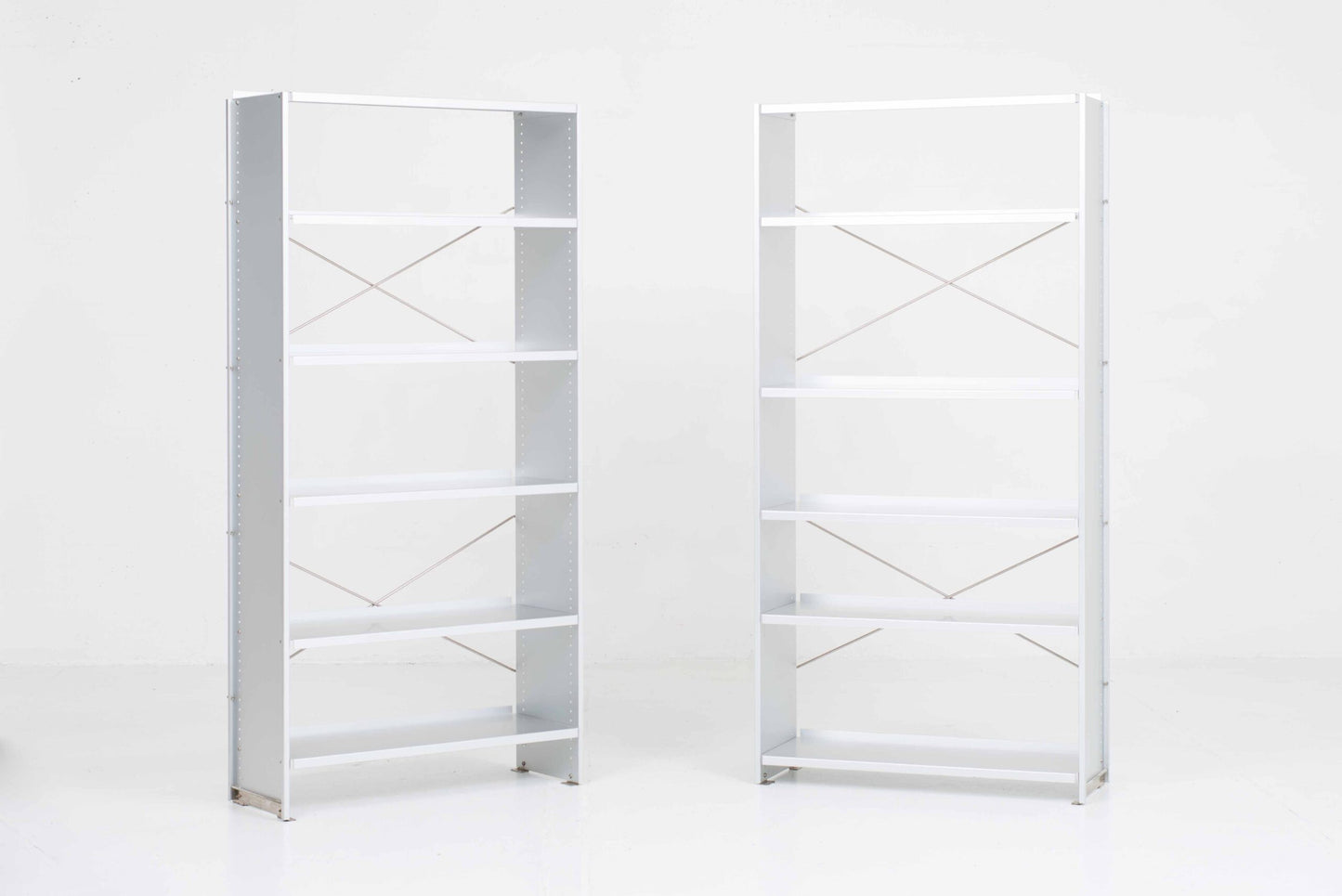 Vintage Regal Aluminium-Regal von Andreas Christen für Lehni