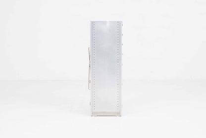 Vintage Aluminium-Möbel mit Schublade von Andreas Christen für Lehni