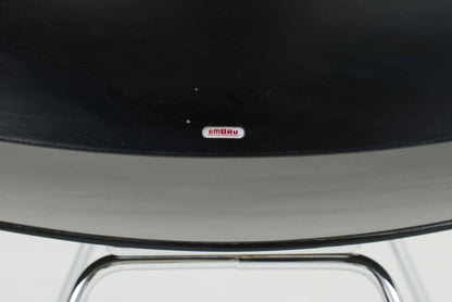 Chaise Vintage Marchand par Christophe Marchand pour Embru en Noir