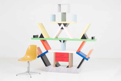 Vintage Regal "Carlton" von Ettore Sottsass für Memphis Milano