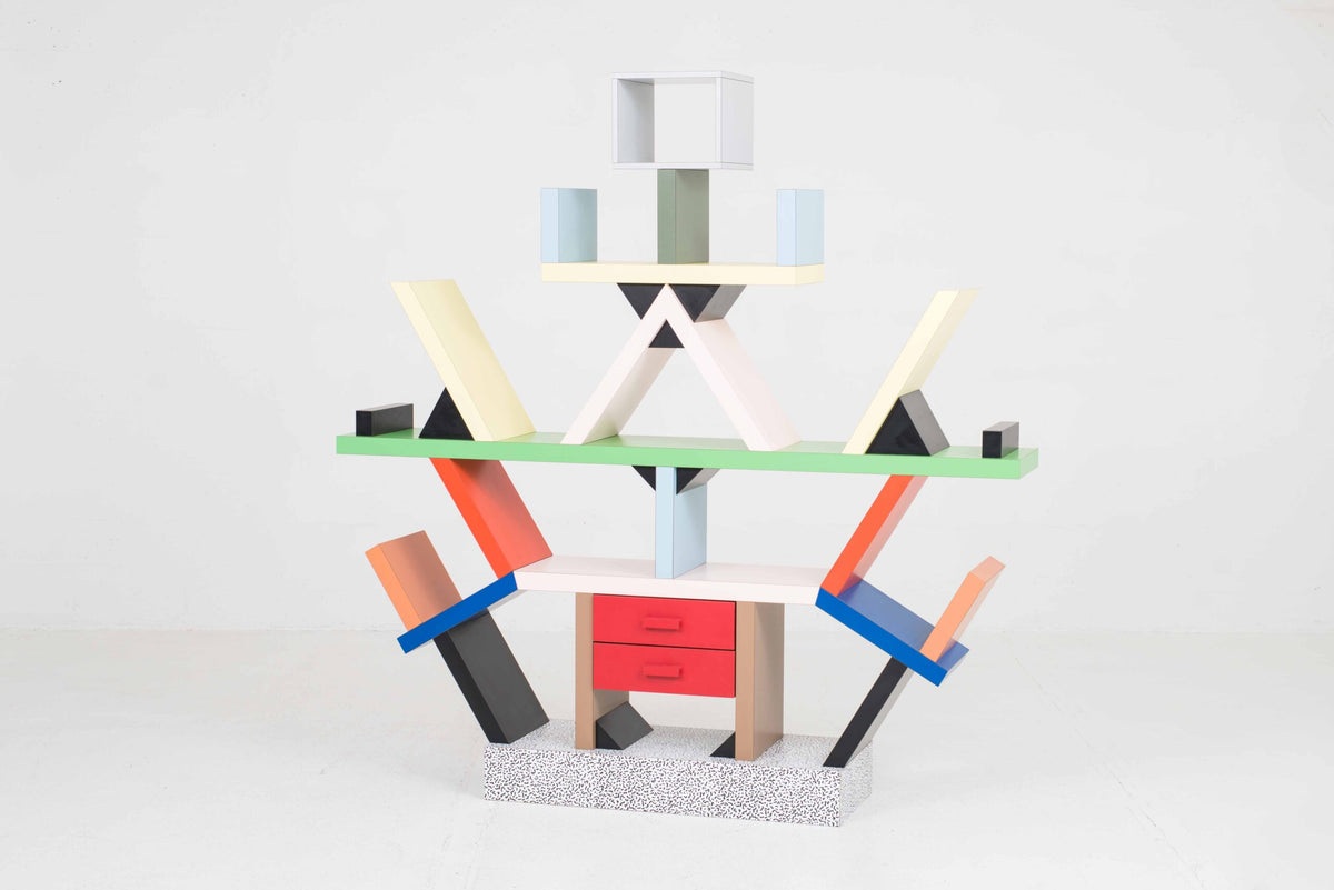 Vintage Regal "Carlton" von Ettore Sottsass für Memphis Milano
