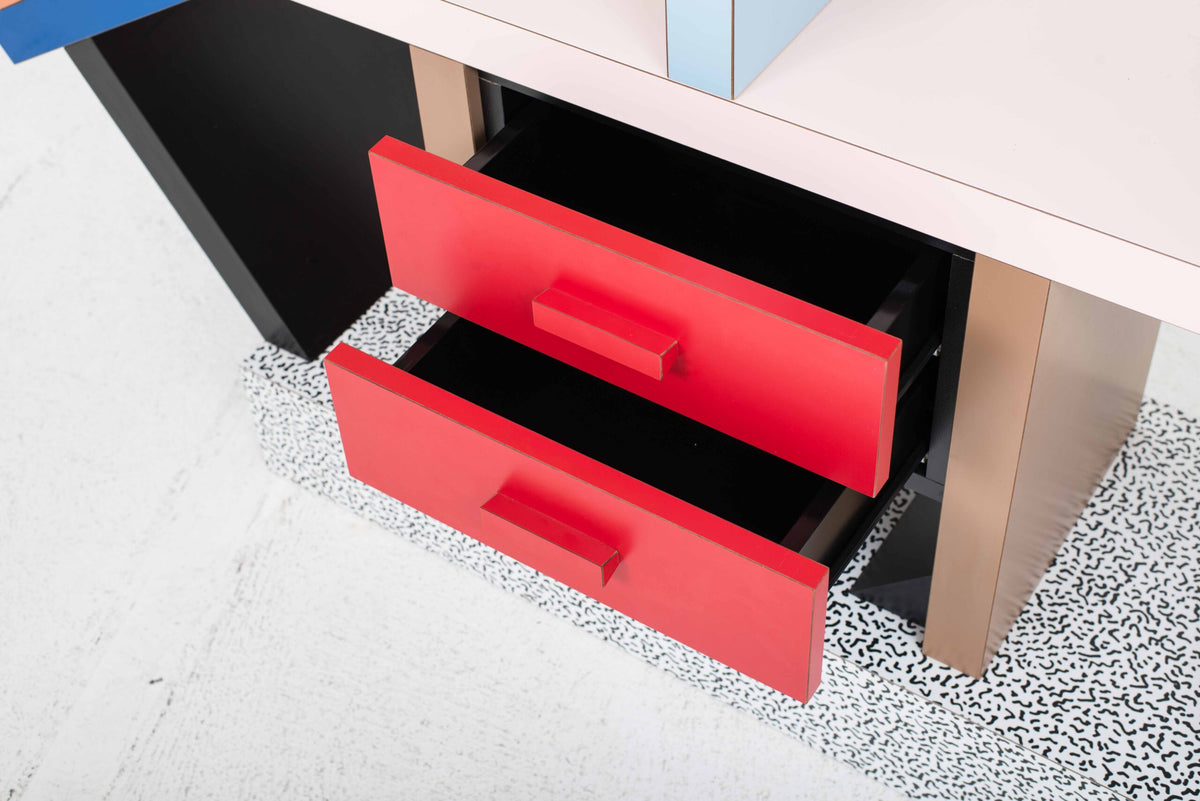 Vintage Regal "Carlton" von Ettore Sottsass für Memphis Milano