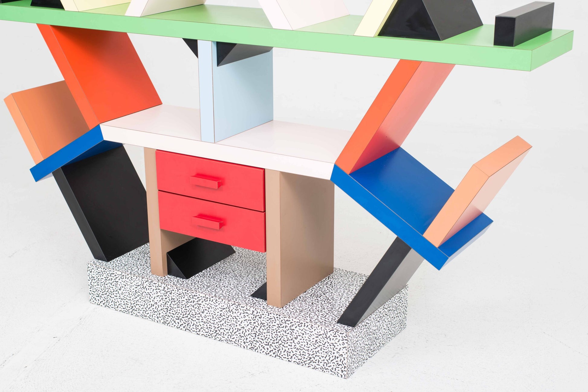 Vintage Regal "Carlton" von Ettore Sottsass für Memphis Milano